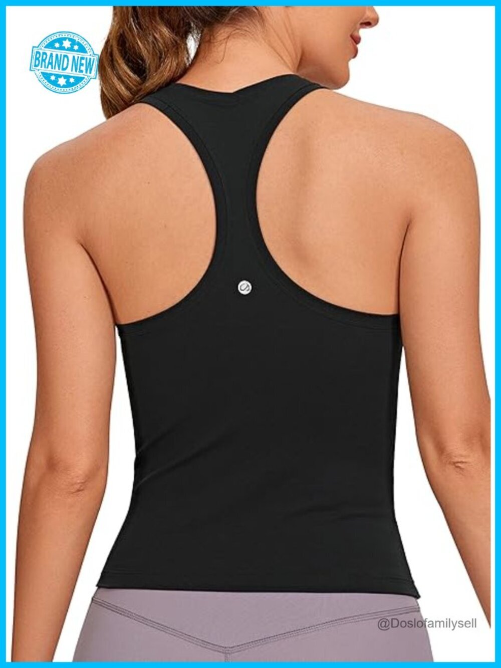 Butterluxe Racerback Tank Top - Yoga Workout Athletic Camisole
